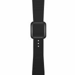 Klockarmband i silikon till Apple Watch 42/44/45mm, Svart Klockarmband i silikon till Apple Watch 42/44/45mm, Svart