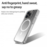 Transparent skal med stöd för magnetisk laddning, iPhone 13