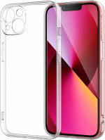 Slimmat skal i TPU till iPhone 13 Mini, Transparent