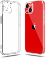 Slimmat skal i TPU till iPhone 13 Mini, Transparent