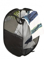 Tvättkorg i Nät, Svart