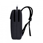 Ergonomisk ryggsäck för laptop, svart, 15.6 tum