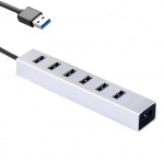 USB Hubb, 7-portar USB Hubb, 7-portar