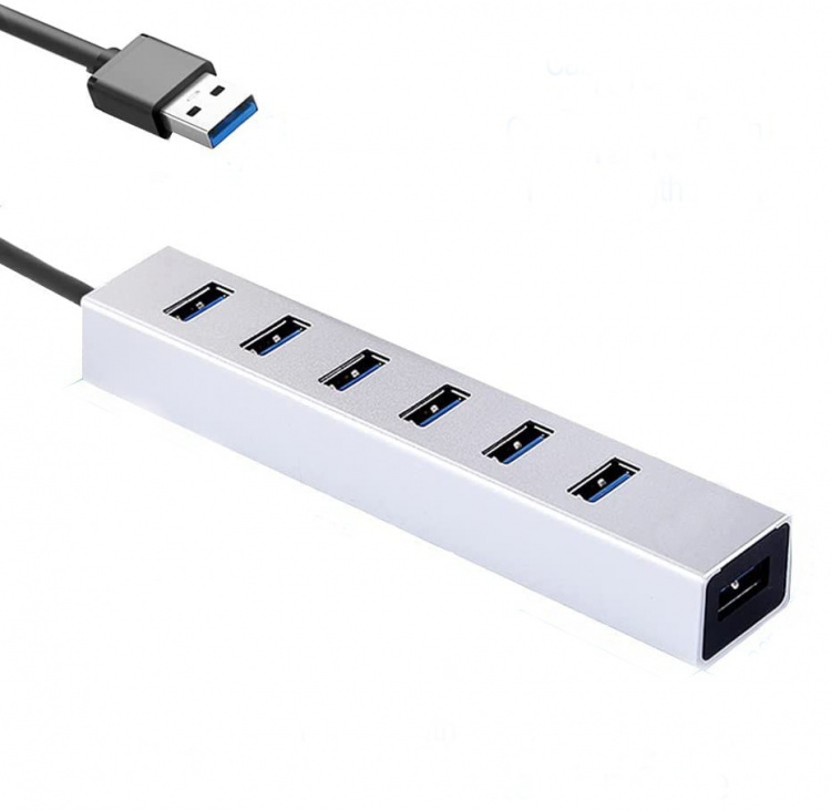 USB Hubb, 7-portar USB Hubb, 7-portar