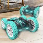 RC Stuntbil med fyrhjulsdrift, Grön
