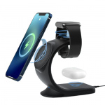 Qi-laddare för mobila enheter, 15W, Svart Qi-laddare för mobila enheter, 15W, Svart