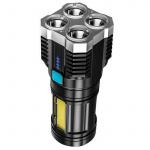 Superstark LED-ficklampa 