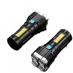 Superstark LED-ficklampa 