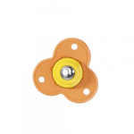 Lådhjul i Rostfritt stål 4-pack, Orange Lådhjul i Rostfritt stål 4-pack, Orange