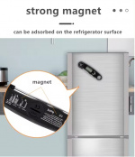 Köttermometer, Svart