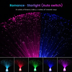 LED Lampa med 7 färger, USB