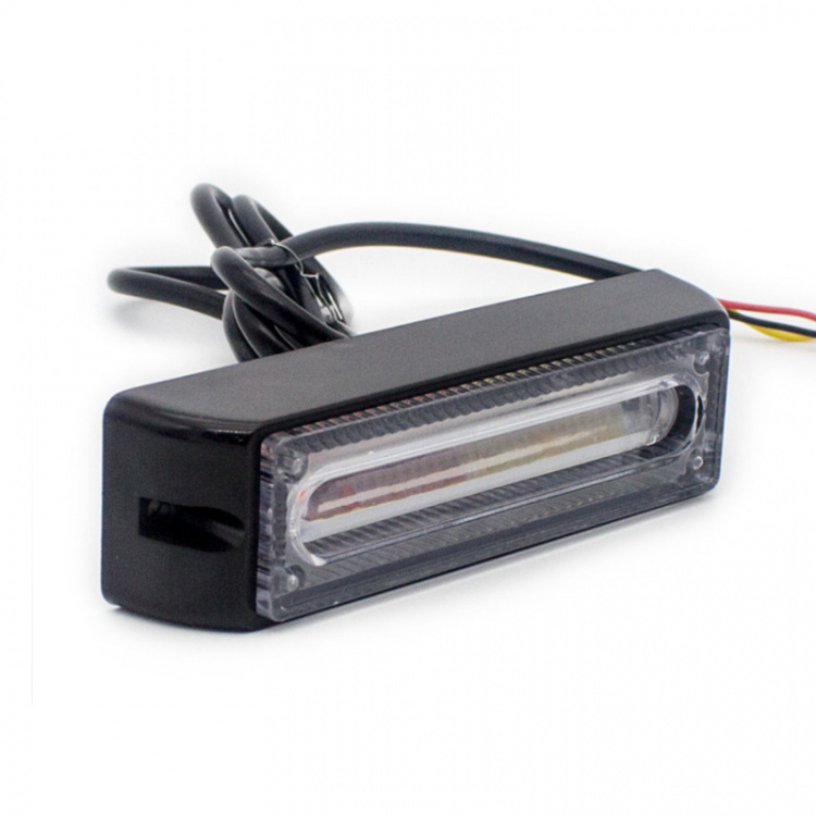 Blixtljus CoB LED för Bil 12-24V, Rött ljus Blixtljus CoB LED för Bil 12-24V, Rött ljus