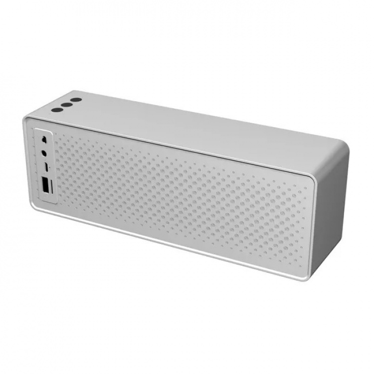 Bluetooth-högtalare, Silver med Graffiti Bluetooth-högtalare, Silver med Graffiti