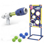 Skumbollsgevär med Pricktavla för barn