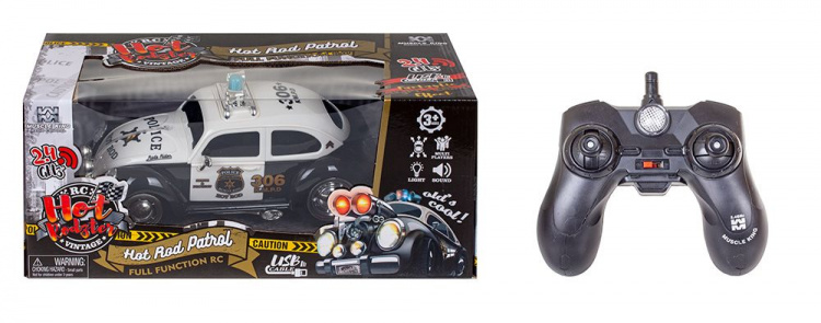 RC Hot Roadster Police Patrol, Radiostyrd bil RC Hot Roadster Police Patrol, Radiostyrd bil