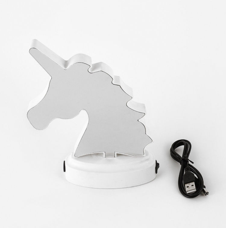 LED-lampa Enhörning