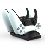 Laddstation för 2 x PS5 DualSense Handkontroller Laddstation för 2 x PS5 DualSense Handkontroller