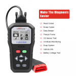 Konnwei KW818 OBD2 Felkodsläsare för alla bilar, 12V Konnwei KW818 OBD2 Felkodsläsare för alla bilar, 12V