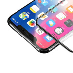 Skärmskydd i 9H härdat glas för iPhone 14, Svart
