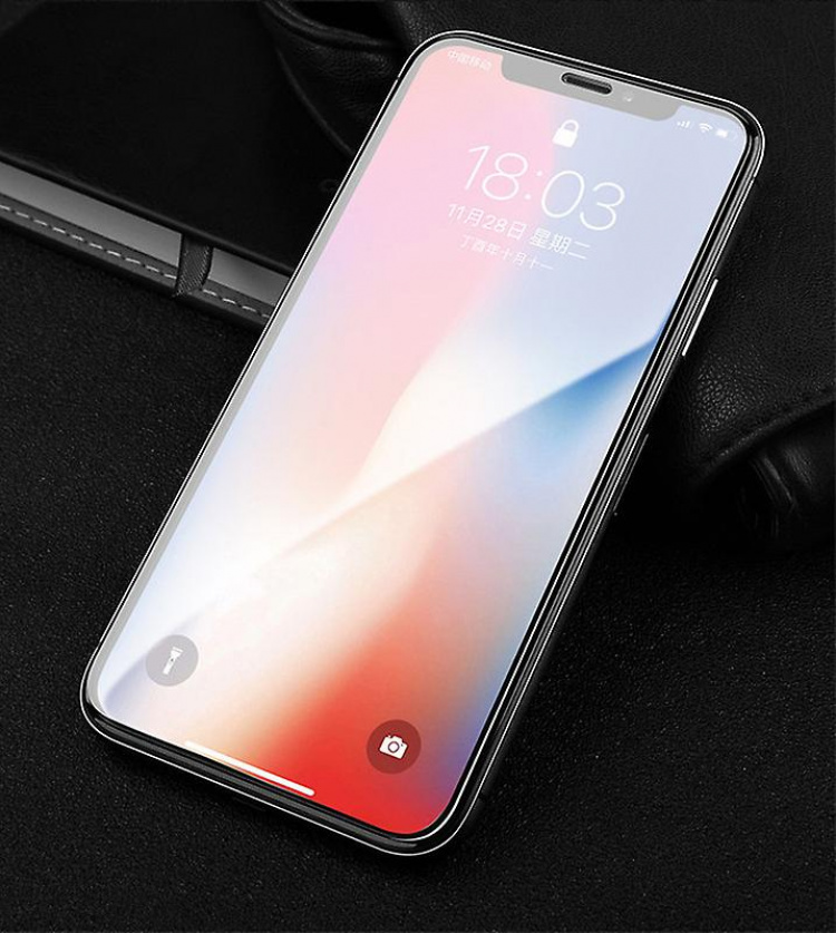 Skärmskydd i 9H härdat glas för iPhone 14 Plus, Svart Skärmskydd i 9H härdat glas för iPhone 14 Plus, Svart
