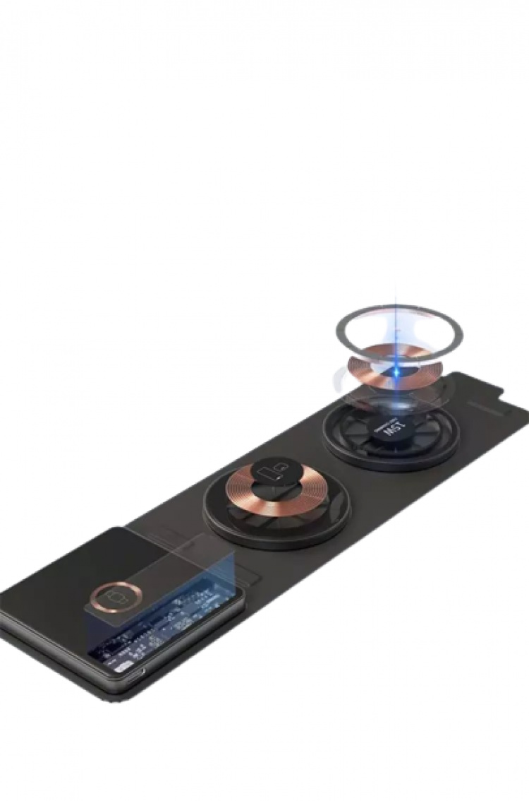 Magnetisk trådlös laddare 3-i-1 för iPhone 12/13/14/15, iWatch, Airpods Magnetisk trådlös laddare 3-i-1 för iPhone 12/13/14/15, iWatch, Airpods