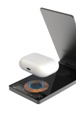 Vikbar och Trådlös laddare för Smartphone, iWatch, Airpods