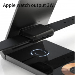 Vikbar och Trådlös laddare för Smartphone, iWatch, Airpods