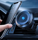 Mobilhållare med elektriskt sugkoppsfäste Mobilhållare med elektriskt sugkoppsfäste