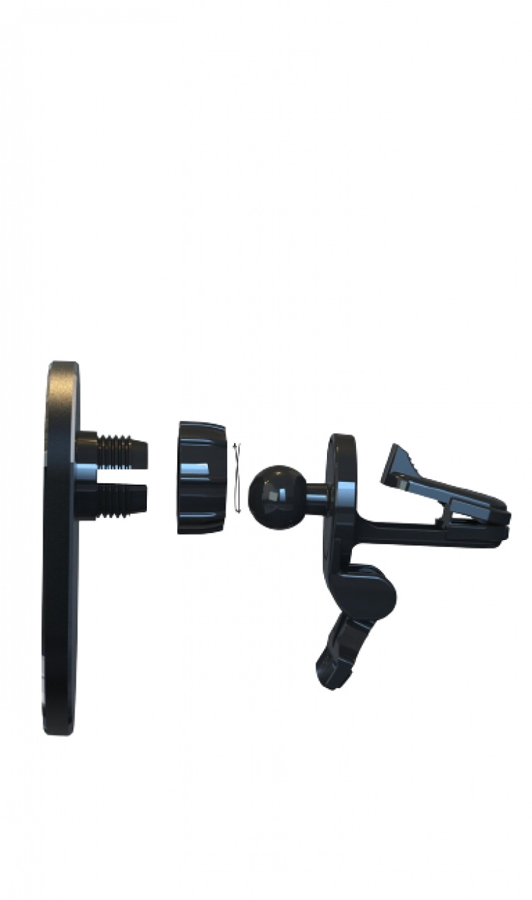 Trådlös laddningshållare för bil till iPhone 12/13/14/15, 15W