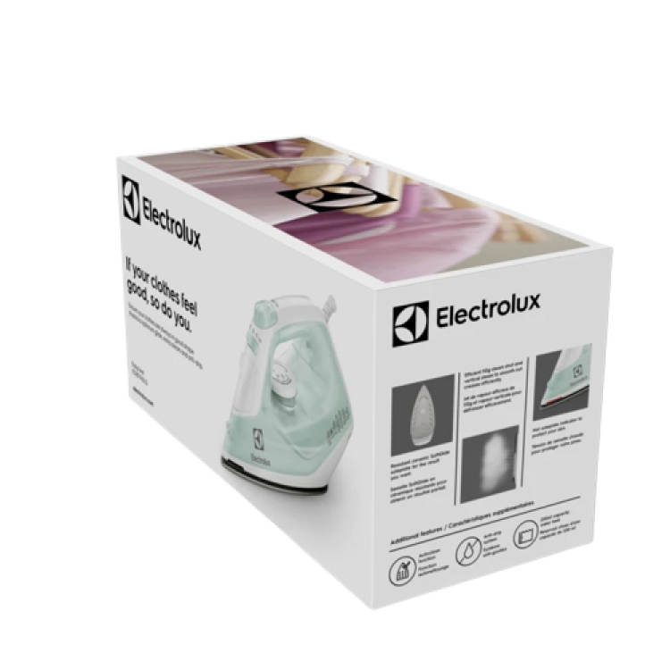 Electrolux EDB1740LG - Lättanvänt ångstrykjärn