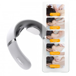 Smart axel- och nackmassagerare elektrisk, vit