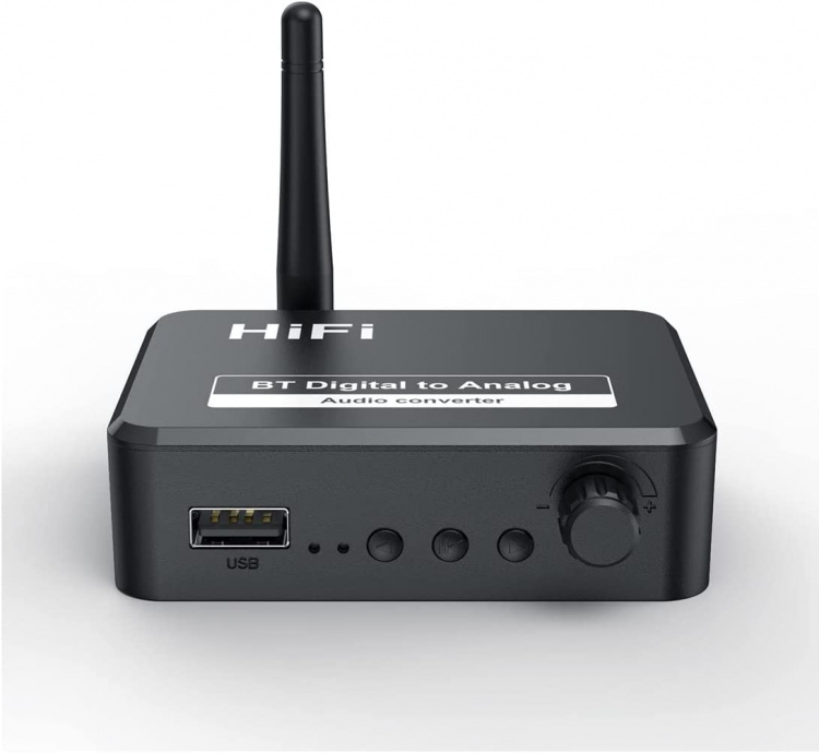 Bluetooth ljudkonverterare, Digital till Analog Bluetooth ljudkonverterare, Digital till Analog