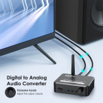 Bluetooth ljudkonverterare, Digital till Analog Bluetooth ljudkonverterare, Digital till Analog