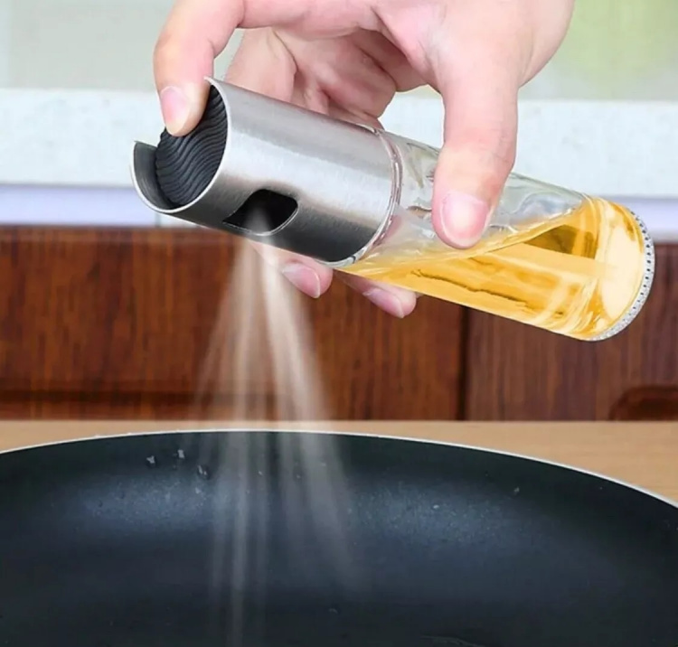 Sprayflaska i glas till vinäger/olja, 100ml