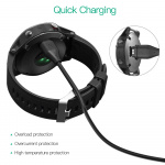 Magnetisk laddkabel till Galaxy Watch 3/4/4 Classic/5/5 Pro/Active 1/2