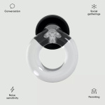 Brusreducerande Öronproppar, Transparent