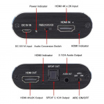 HDMI Konverterare HDMI till HDMI+Audio+ARC