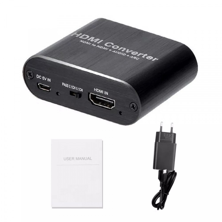 HDMI Konverterare HDMI till HDMI+Audio+ARC HDMI Konverterare HDMI till HDMI+Audio+ARC