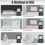 Laseravståndsmätare 40m Laseravståndsmätare 40m