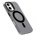 Semi-transparent skal med MagSafe till iPhone 16 Pro Max, Svart Semi-transparent skal med MagSafe till iPhone 16 Pro Max, Svart