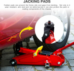 Domkraftskuddar till Tesla Model 3/Y/X/S, 4 st