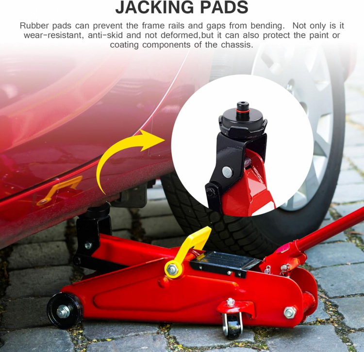 Domkraftskuddar till Tesla Model 3/Y/X/S, 4 st