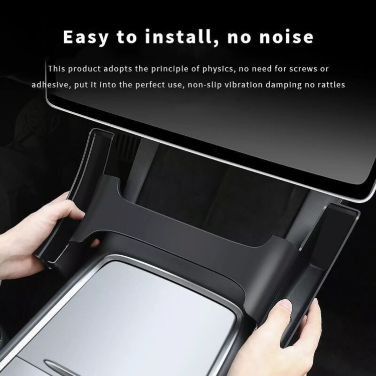 Förvaringsfack till Tesla Model 3 & Y för mittkonsol