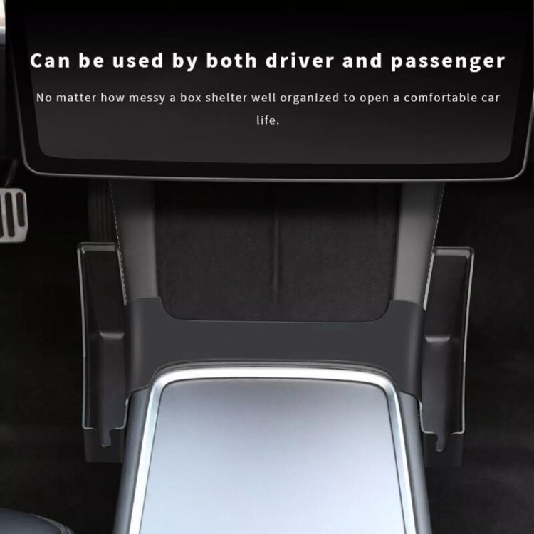 Förvaringsfack till Tesla Model 3 & Y för mittkonsol