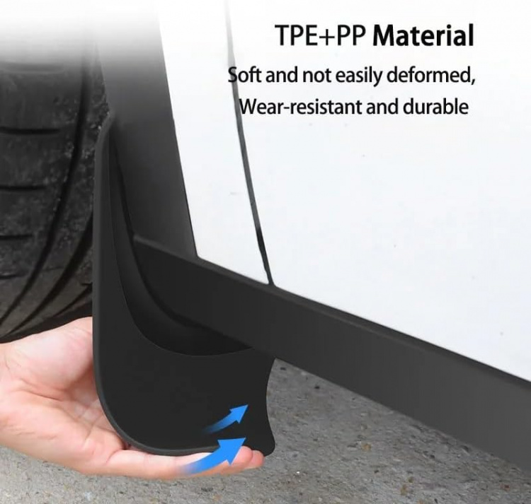 Stänkskydd fram och bak till Tesla Model Y