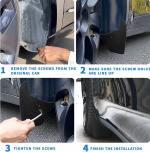 Stänkskydd fram och bak till Tesla Model Y