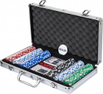 Pokerset med Väska och 300 spelmarker