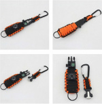 Överlevnadskit med 12 tillbehör - Orange