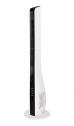 NORDIC HOME 2-i-1 Tornfläkt med luftcirkulator, 3 hastigheter, 40W, timer, vit - Fyndvara
