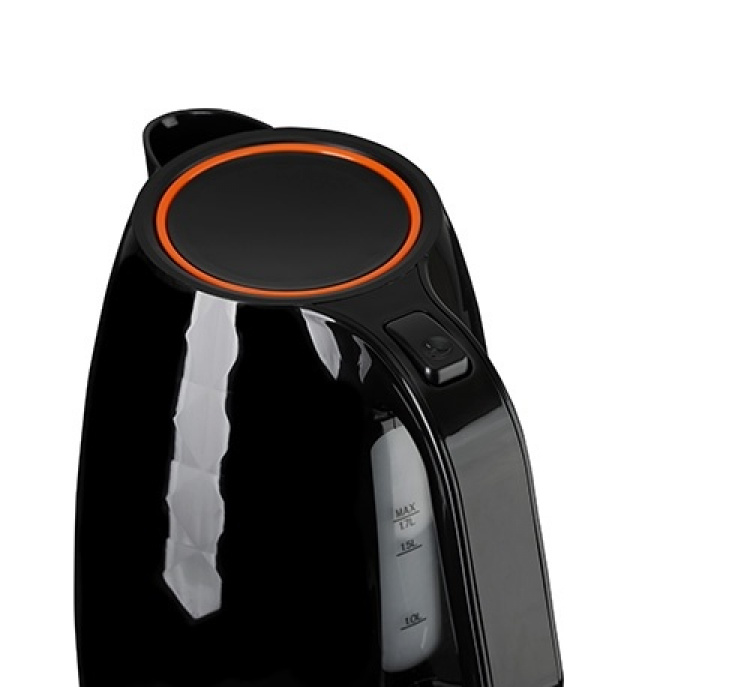 Adler Vattenkokare 1,7 L, 2200 W, Svart